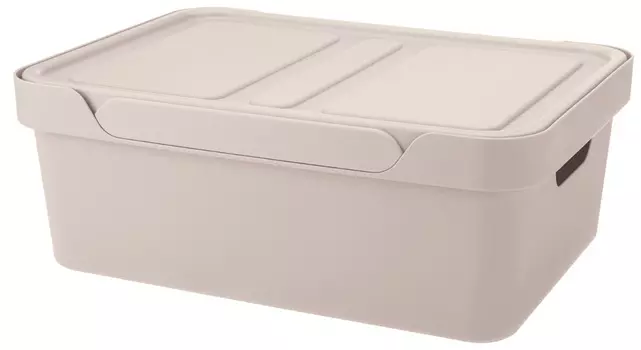 ЯЩИК С КРЫШКОЙ УНИВЕРСАЛЬНЫЙ LUXE, 380х276х140 ММ, 12Л