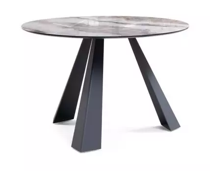 [10075] Стеклянный стол Вернер