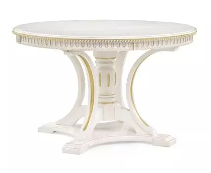 [11419] Деревянный стол Нозеан (Белый)