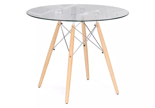 [15128] Стеклянный стол PT-151 80