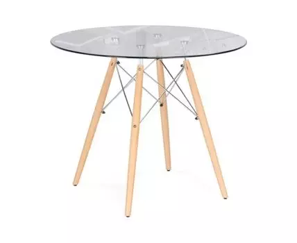 [15130] Стеклянный стол PT-151 90