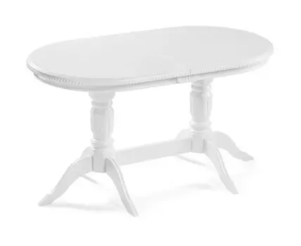 [15356] Деревянный стол Эритрин _ новый (Белый)