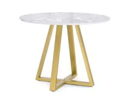 [19633] Стеклянный стол Норфолк 100