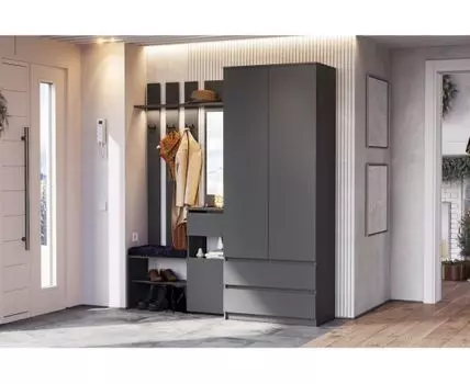 [19700] Модульная прихожая Сибити комплектация 1