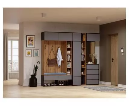 [20458] Модульная прихожая Роут комплектация 3