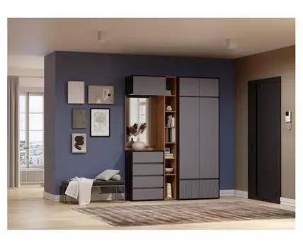 [20460] Модульная прихожая Роут комплектация 4