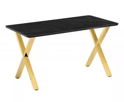 [21243] Керамический стол Селена 160 черный МР