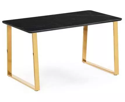 [21243] Керамический стол Селена 160 черный МР