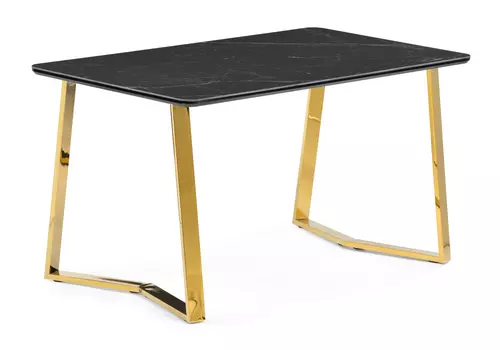 [21243] Керамический стол Селена 160 черный МР