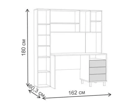 [22930] Компьютерный стол Комфорт 12.95 N Моби