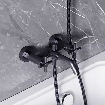 271000000 Cмеситель для ванны и душа, графит