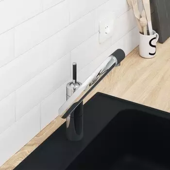 290007464 Смеситель для кухни, с поворотным изливом