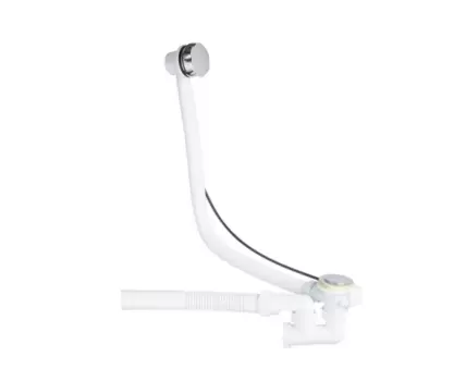 666309 Сифон для ванны VIRPLAST by WIRQUIN 30982476 п/автомат 1 1/2"х40 регулируемый c выпуском D 50 мм сое