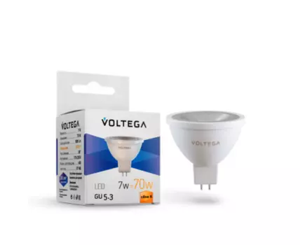 7062 лампа Voltega Simple GU5.3 580lm 2800K 7 w