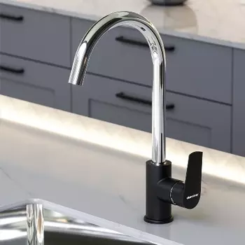 790720000 Смеситель для кухни, чёрный