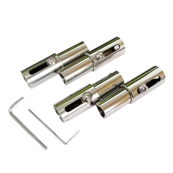 №7 Комплект крепл. для прямых стоек 30х30,41х35,51х30, 43х30,D-обр.-4шт. ЛЕМАРК