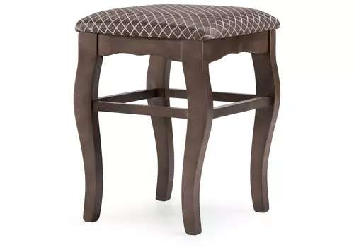 [8354] Табурет Хаконэ молочный / ромб