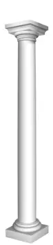 90124-SET8 Комплект: колонна 90124, капитель 90024-5, основание 90024-6