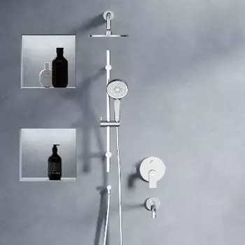 947540000 Встраиваемая душевая система с ванно-душевым смесителем и изливом