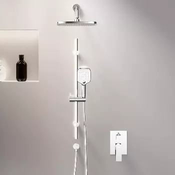 953530000 Встраиваемая душевая система с душевым смесителем и штангой