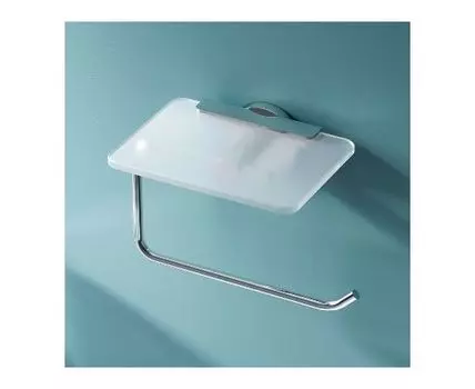 A85A341500 Держатель для туалетной бумаги с полкой