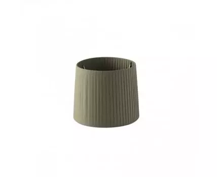 Абажур для настольной лампы тканевый 250 * 200 оливково-зеленый