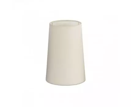 Абажур текстильный белый 165240