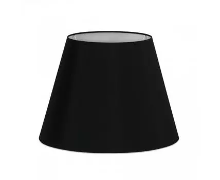 Абажур текстильный черный 400 290