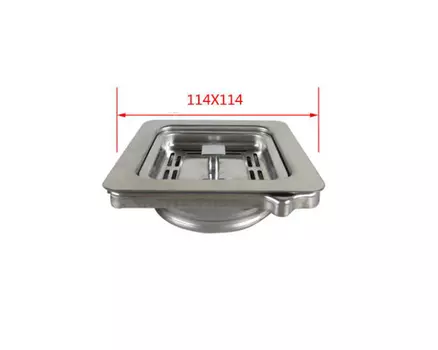 Адаптер для измельчителя пищевых отходов квадратный