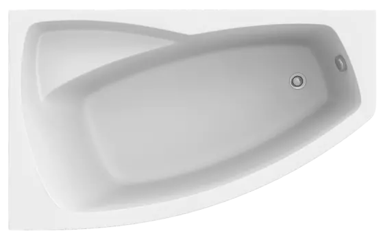 Акриловая ванна Creto Madison 150х90 левая на каркасе 22-1111