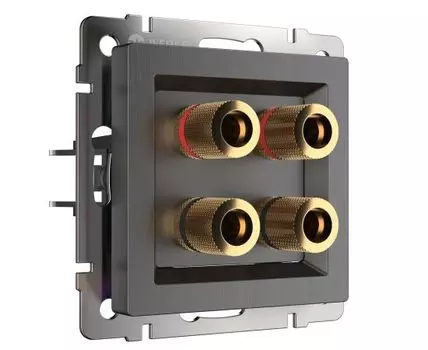 Акустическая розетка Werkel WL04-AUDIOx4
