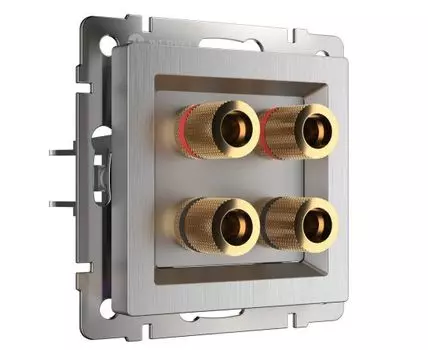 Акустическая розетка Werkel WL09-AUDIOx4