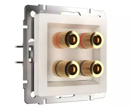 Акустическая розетка Werkel WL13-AUDIOx4