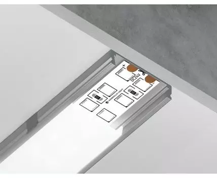 Алюминиевый профиль накладной для ленты до 20мм Ambrella Light ILLUMINATION