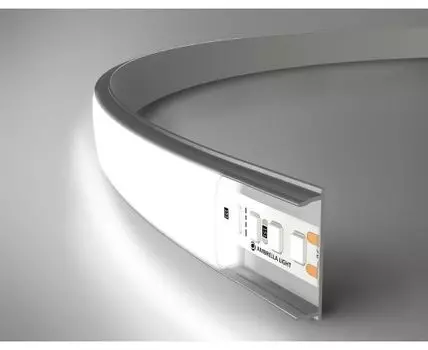 Алюминиевый профиль накладной гибкий для ленты до 15мм Ambrella Light ILLUMINATION