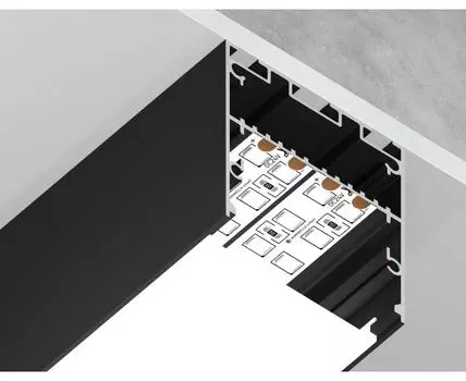 Алюминиевый профиль накладной/подвесной Profile System для ленты до 33,4мм Ambrella Light ILLUMINATION