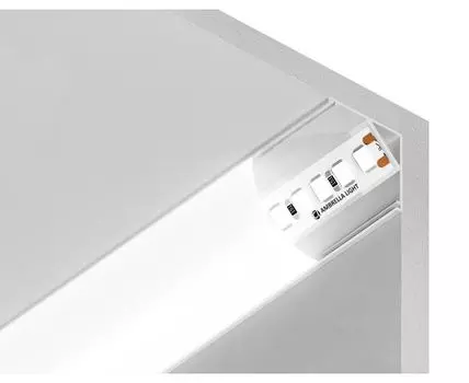 Алюминиевый профиль угловой круглый для ленты до 9,78мм Ambrella Light ILLUMINATION