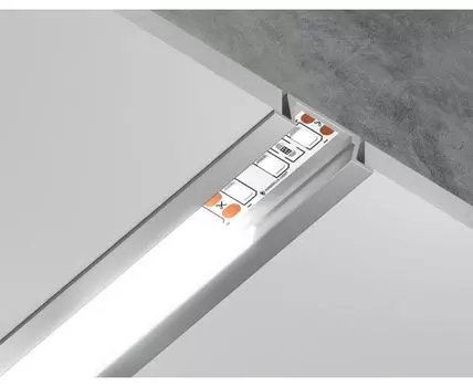 Алюминиевый профиль встраиваемый для ленты до 11мм Ambrella Light ILLUMINATION