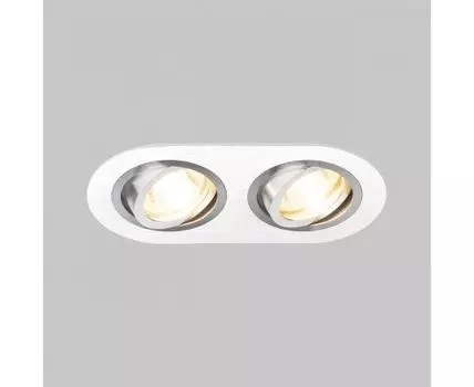 Алюминиевый точечный светильник 1061/2 MR16 WH белый