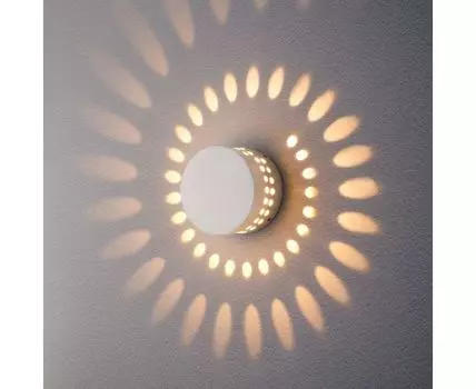 Arkada белый уличный настенный светодиодный светильник 1585 TECHNO LED