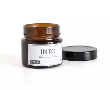 Аромасвеча Into в банке Ваниль и табак 100 мл