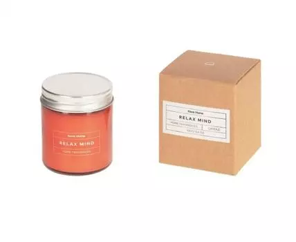Ароматическая свеча Relax Mind (Коричневый)