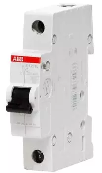 Авт. выключатель 1П АВВ, 10А, 6,0кА, SH201L С10