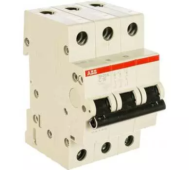 Авт. выключатель 3П АВВ, 16А, 4,5кА, SH203L С16