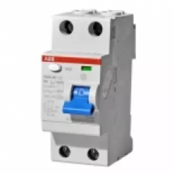Авт. выключатель УЗО АВВ 2п, 16А, тип АС, 10mА, F202
