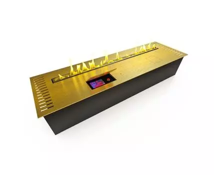 Автоматический биокамин ZeFire М 1000 латунный (латунный, 100)