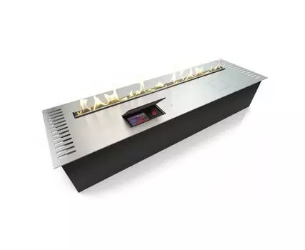 Автоматический биокамин ZeFire М 1000 шлифованный (серебристый, 100)