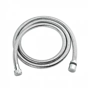 Аксессуары Шланг душевой двухзагибный растяжной от 1,5 до 2 м, TURM-FREE, латунь хромированная, бли