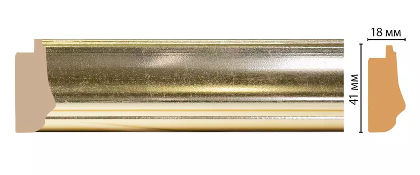 Багет DECOMASTER 477-1143 ДМ (41*18*2900 мм)