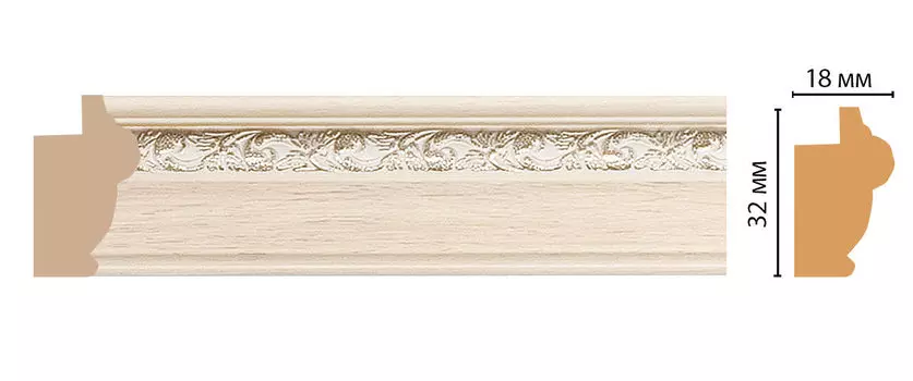 Багет DECOMASTER 534-13 (32*18*2900мм)